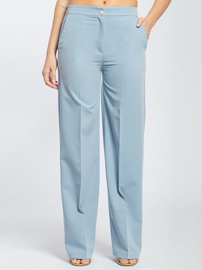 Pantalone tailleur wide leg