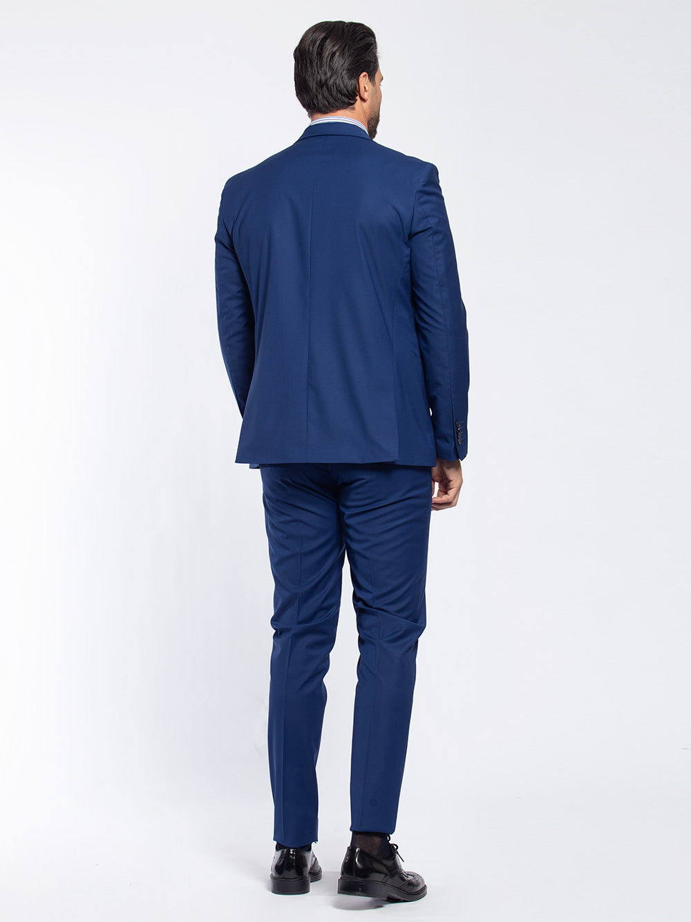 Abito monopetto in misto lana