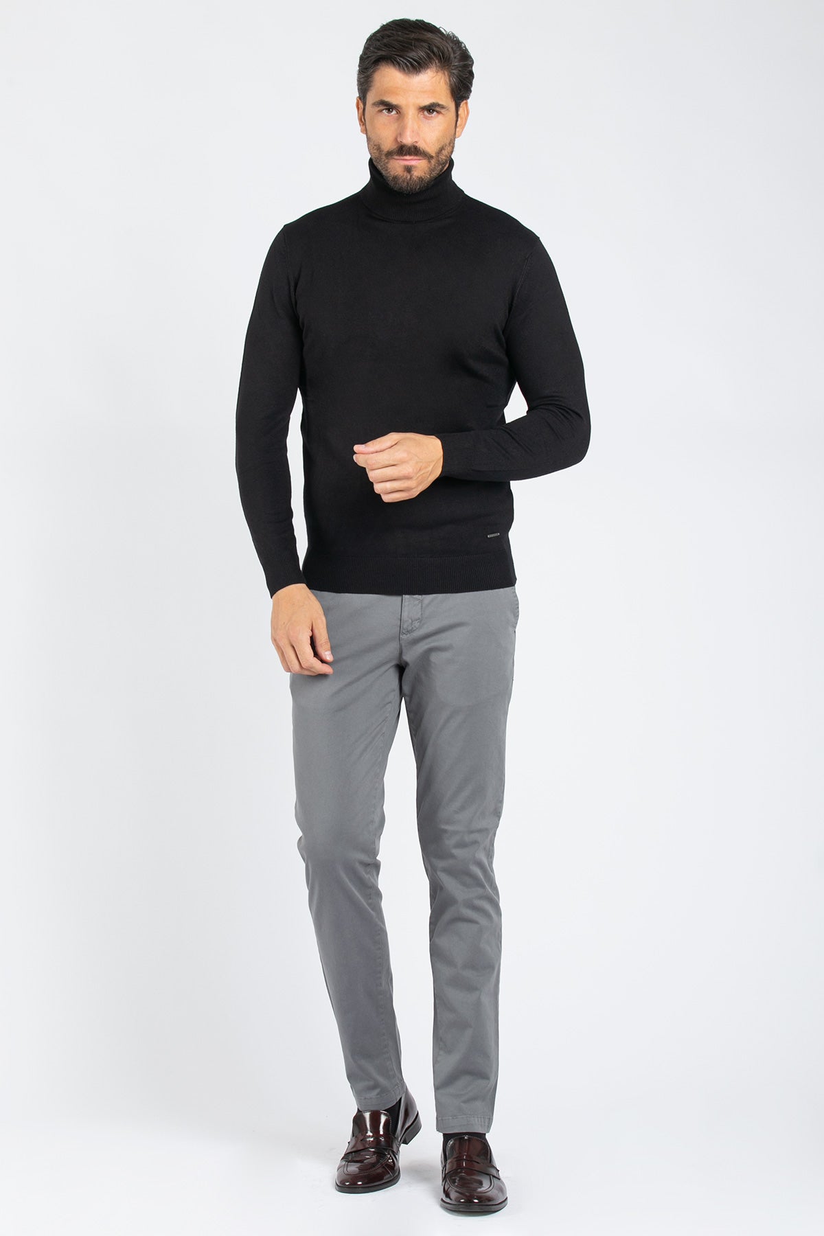 Viscose turtleneck