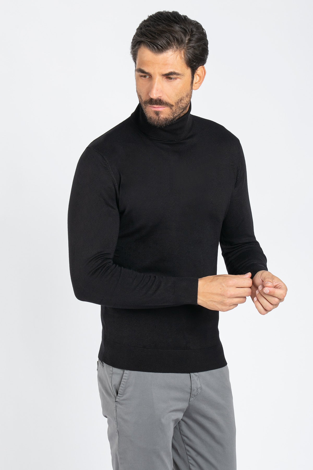 Viscose turtleneck