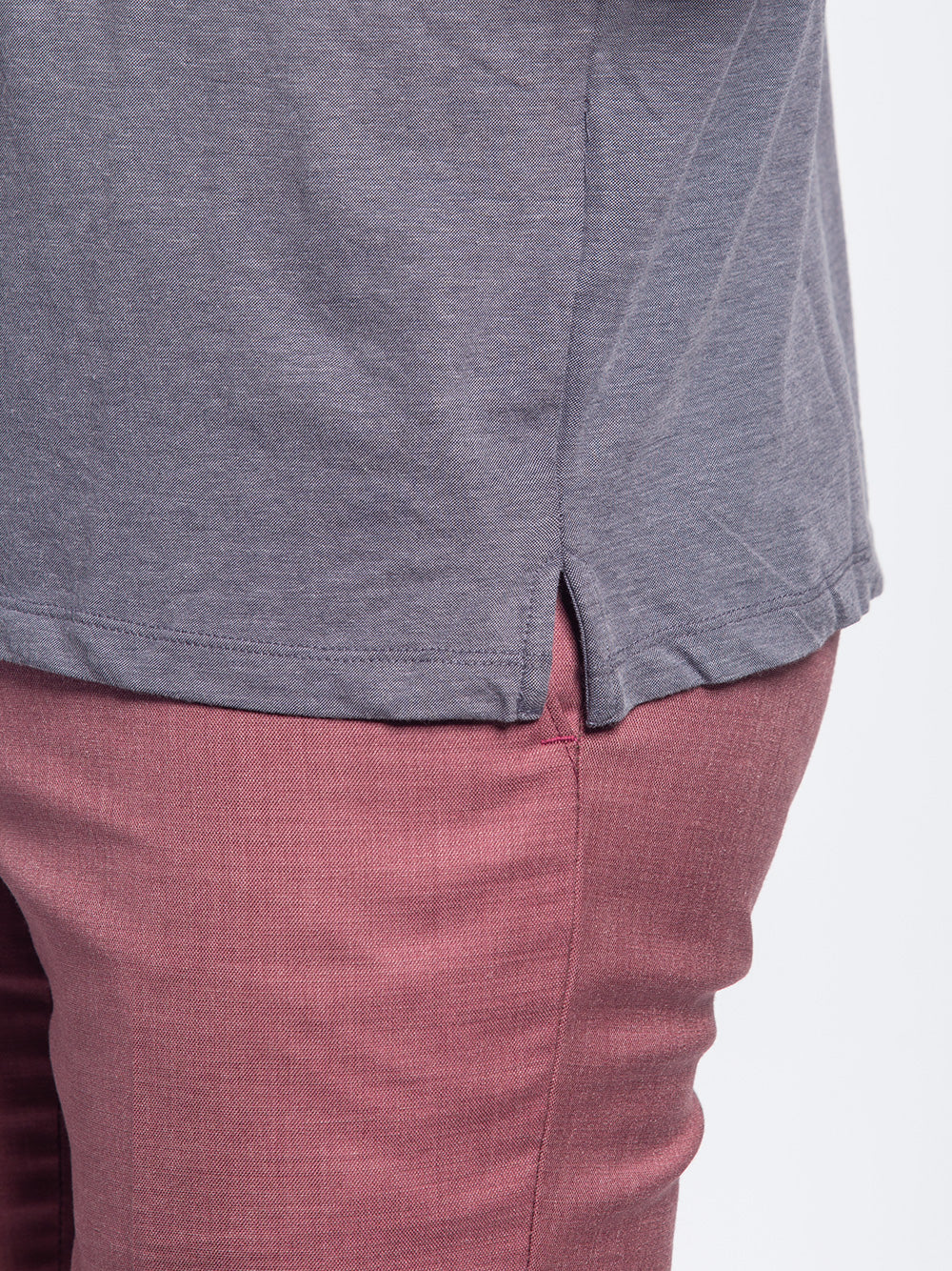 Polo in cotone jersey elasticizzato