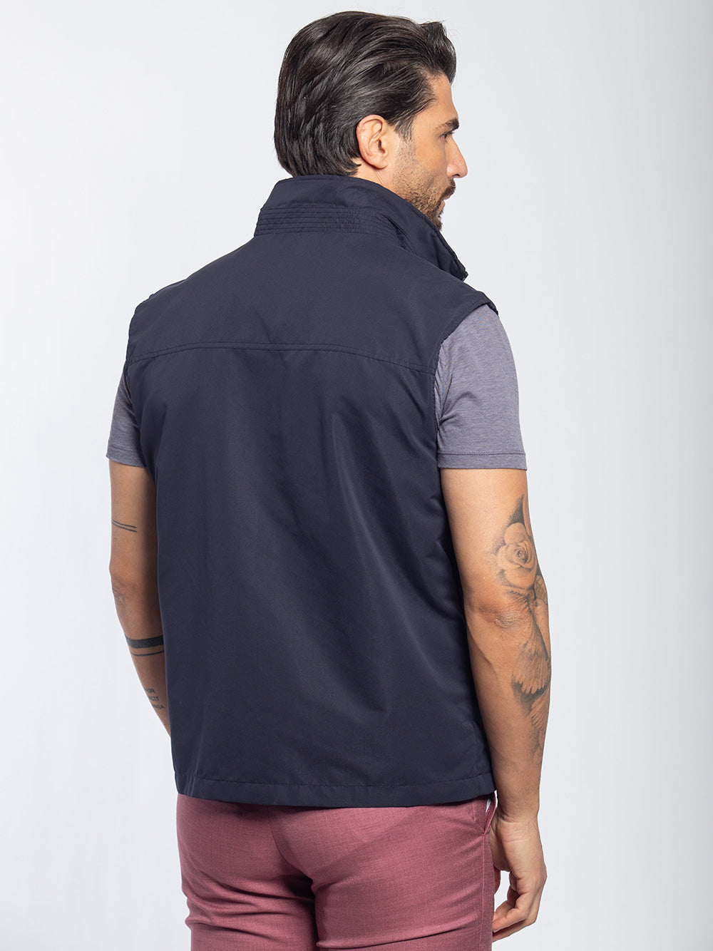 Gilet in mano cotone