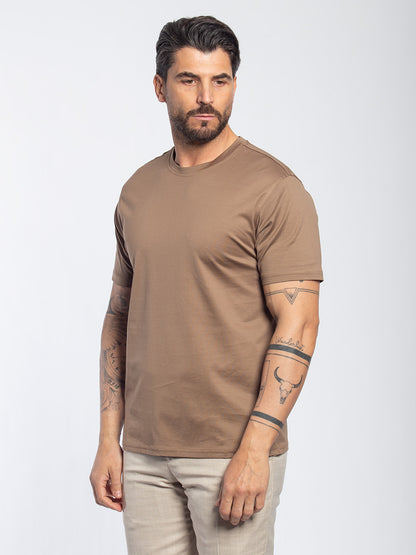 T-shirt in cotone mercerized
