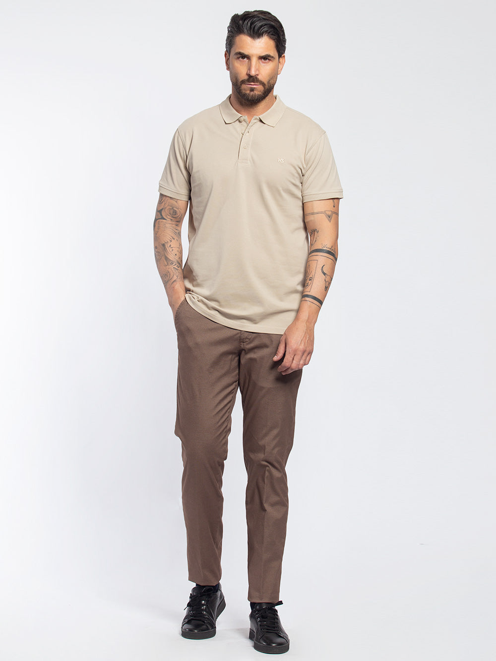 Polo basic in cotone