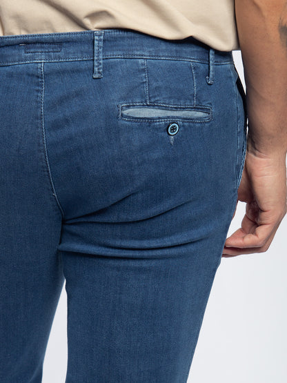 Jeans chinos denim stretch