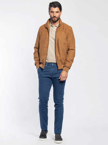 Bomber scamosciato
