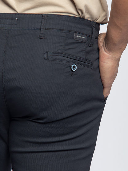 Pantalone in cotone piquet