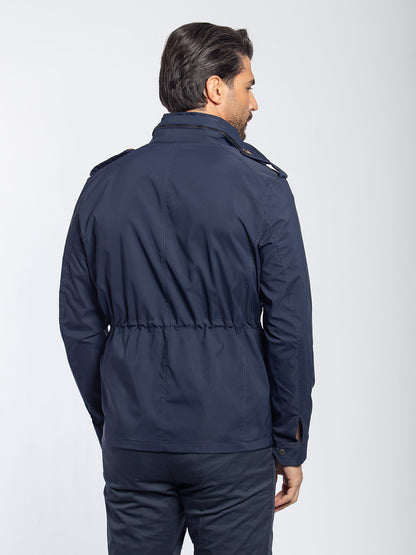 Field jacket in tessuto tecnico
