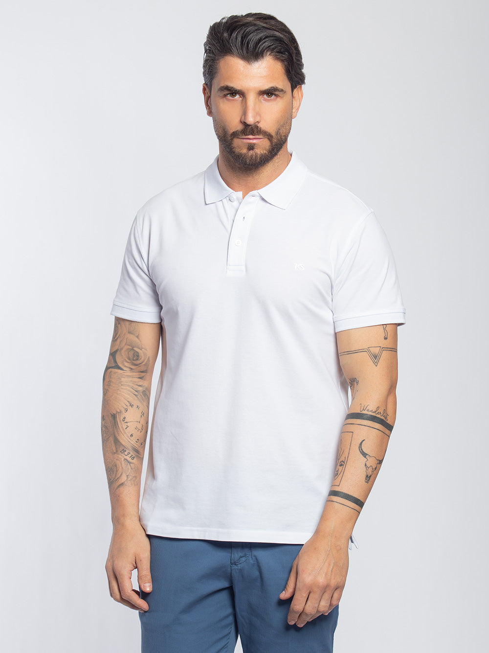 Polo basic in cotone