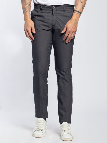 Pantalone in policotone elastico