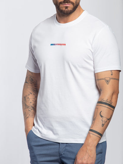 T-shirt in cotone con stampa