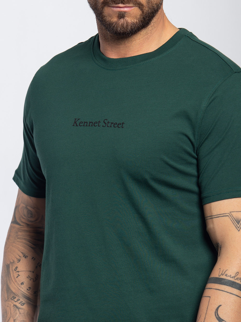 T-shirt in cotone con mini logo