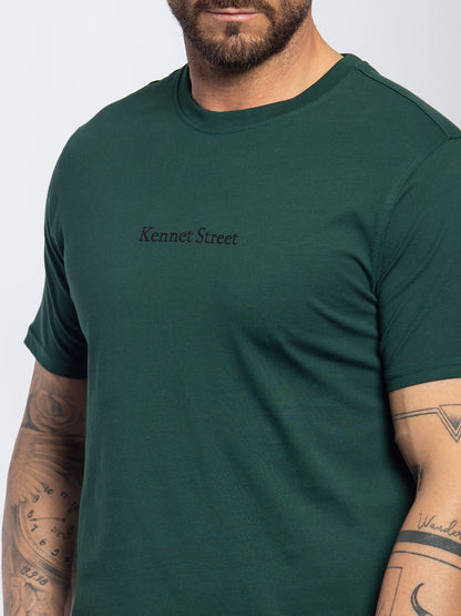 T-shirt in cotone con mini logo
