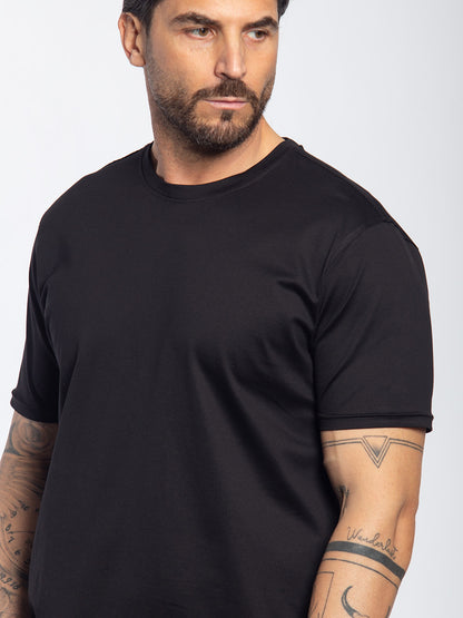 T-shirt in cotone mercerized