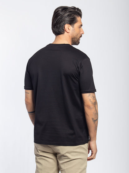 T-shirt in cotone mercerized