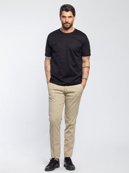 T-shirt in cotone mercerized