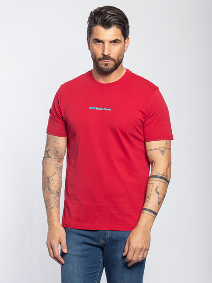 T-shirt in cotone con stampa