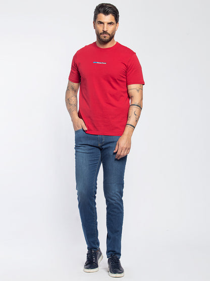 T-shirt in cotone con stampa