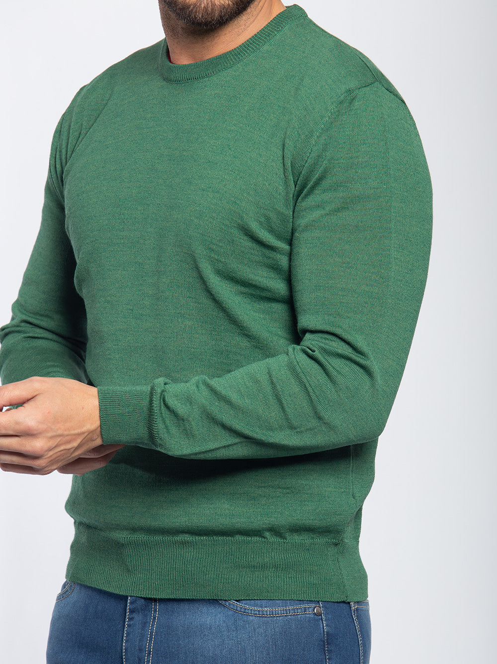 Maglia in merinos primaverile
