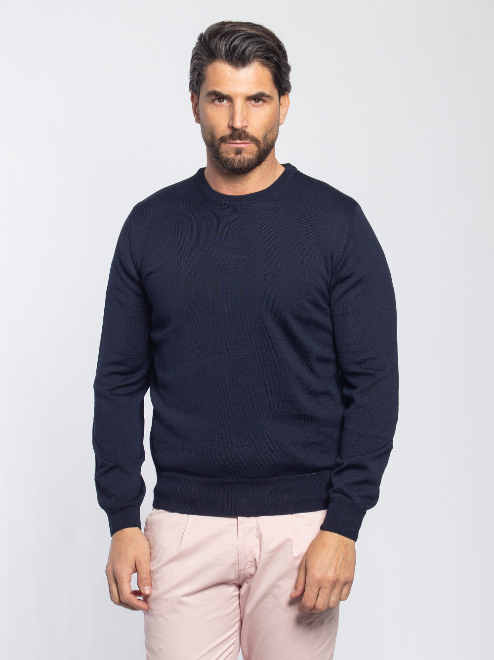 Maglia in merinos primaverile