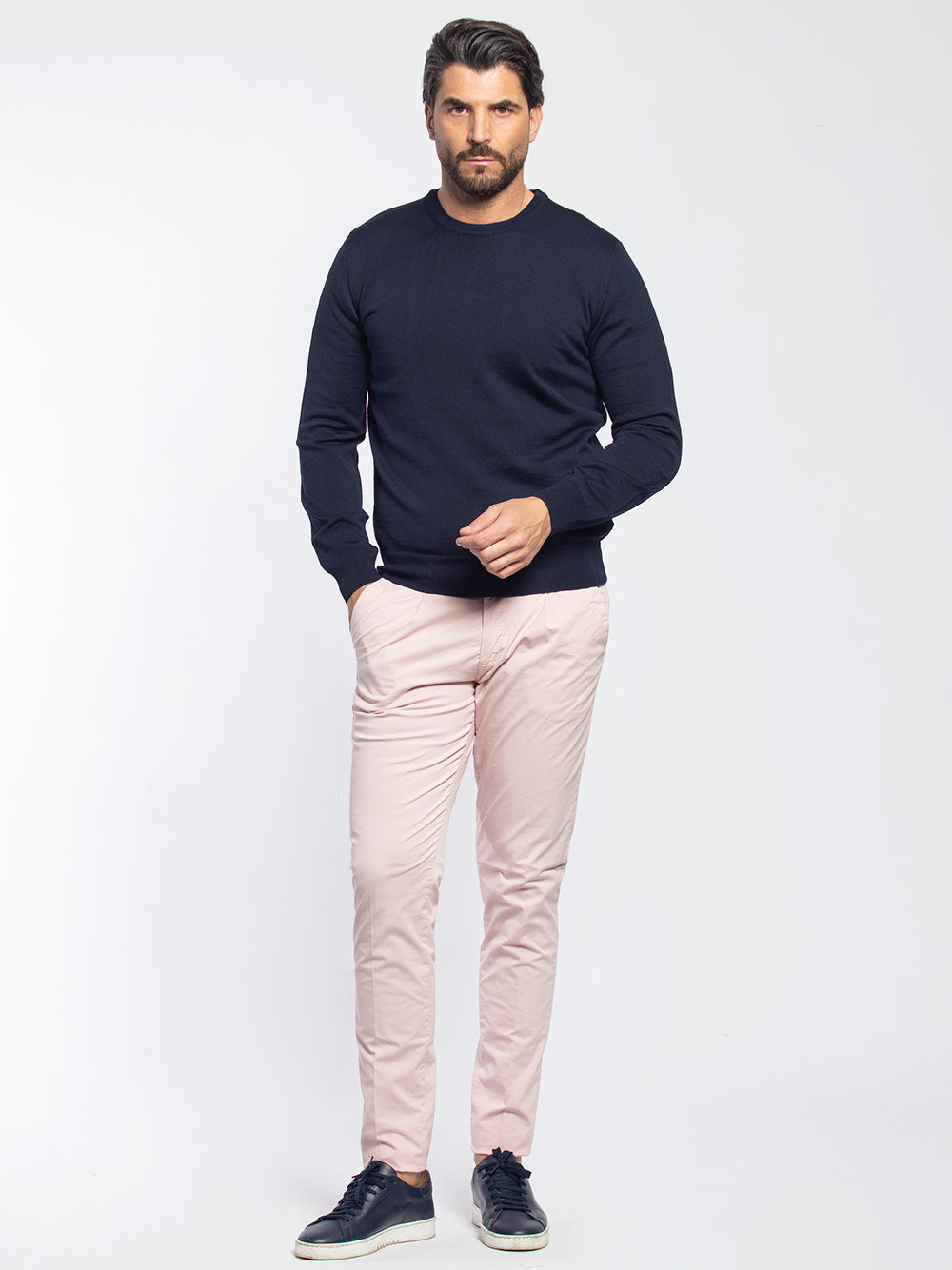 Maglia in merinos primaverile
