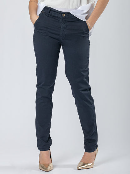 Chinos stretch cotton trousers
