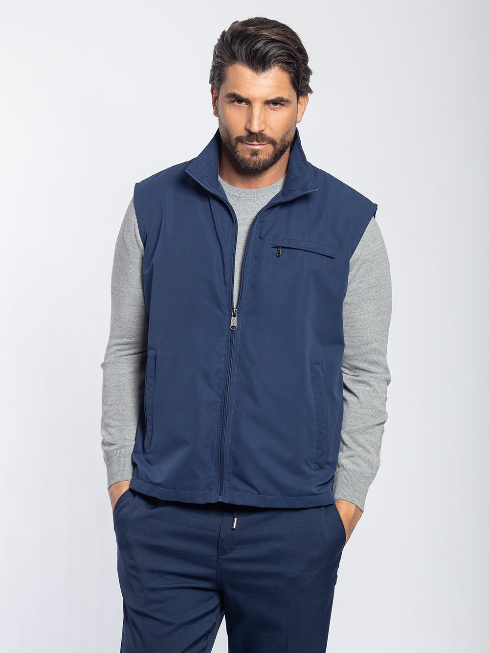 Gilet in mano cotone