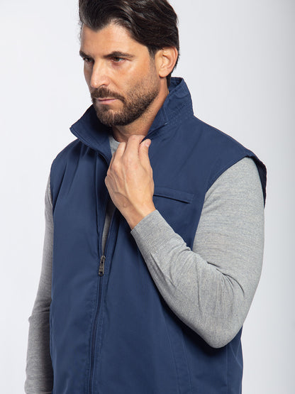 Gilet in mano cotone