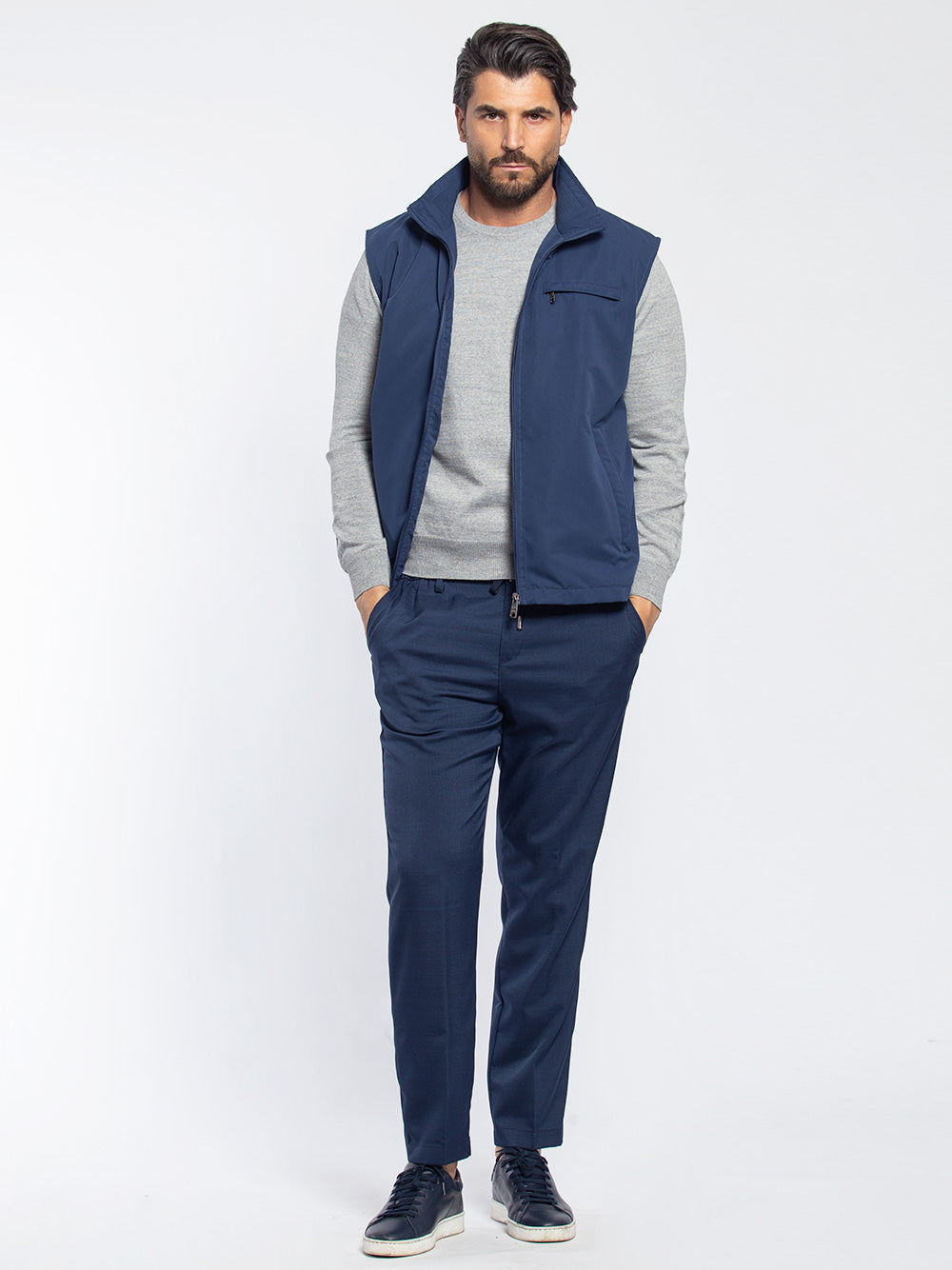 Gilet in mano cotone
