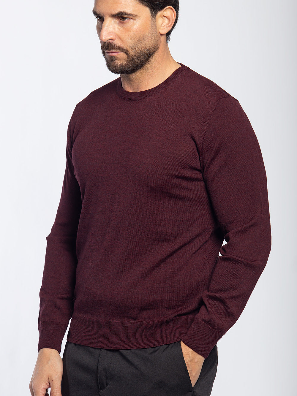 Maglia in merinos primaverile