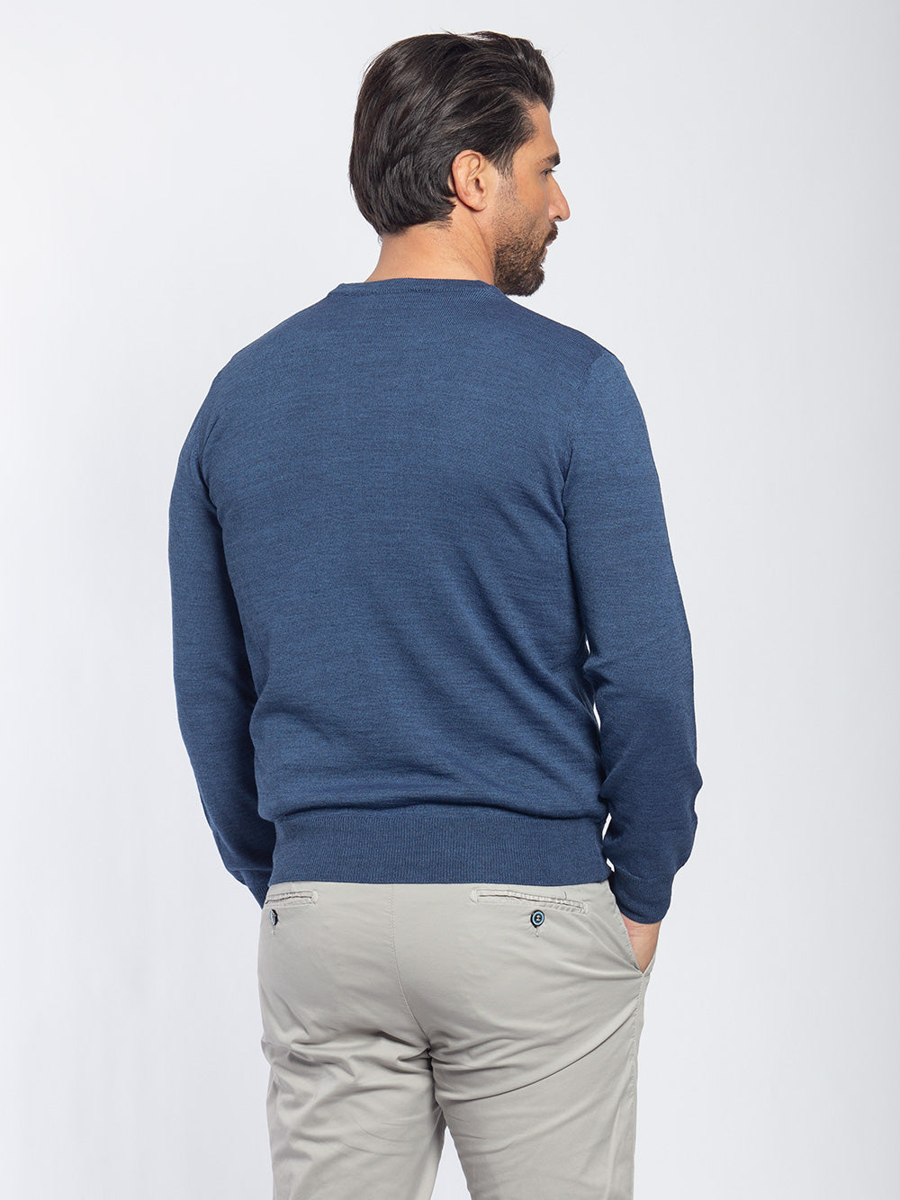 Maglia in merinos primaverile