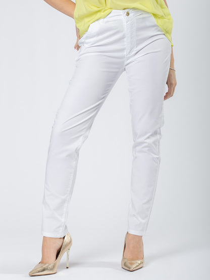 Chinos stretch cotton trousers