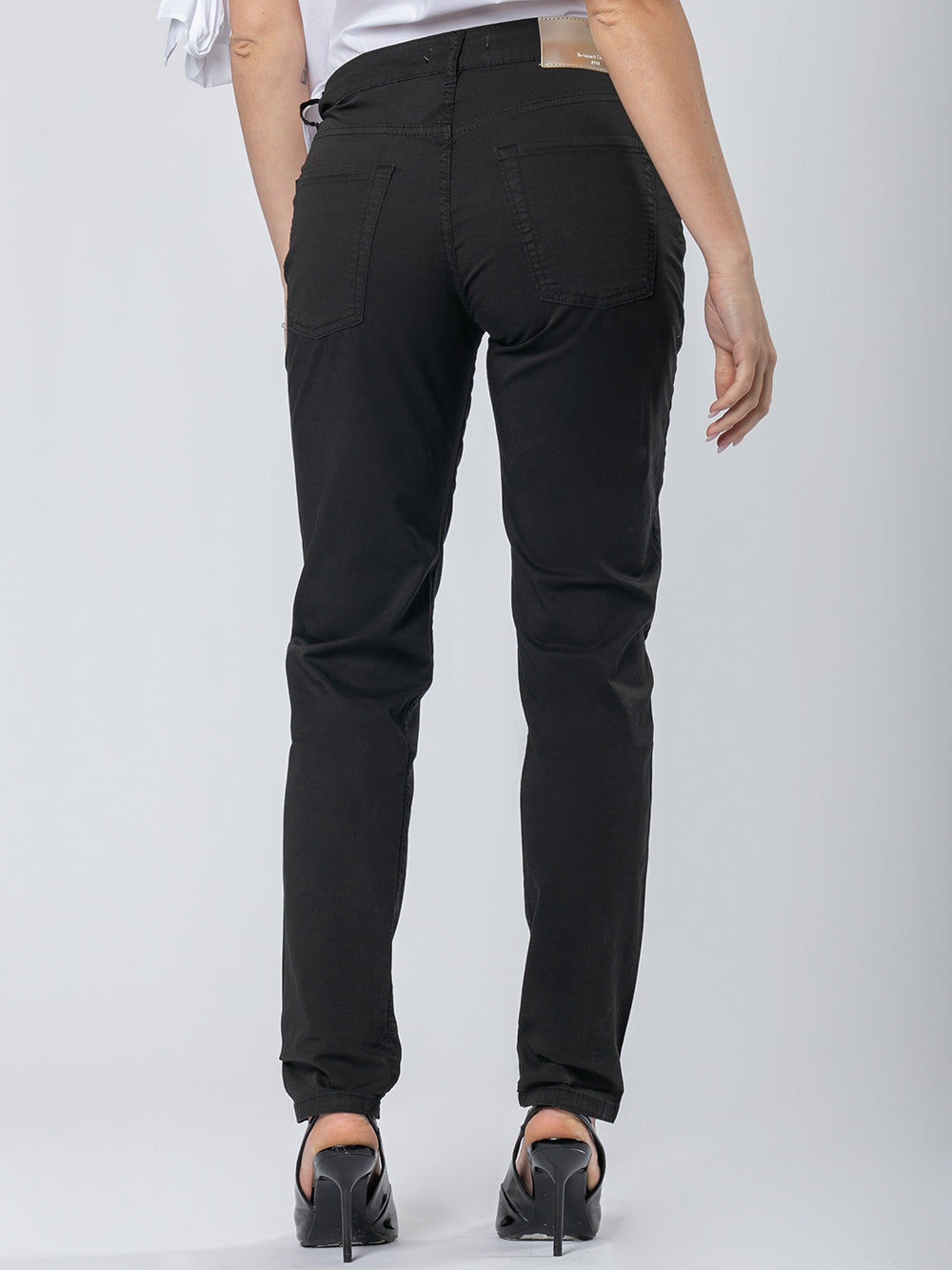 Pantalone skinny in cotone stretch