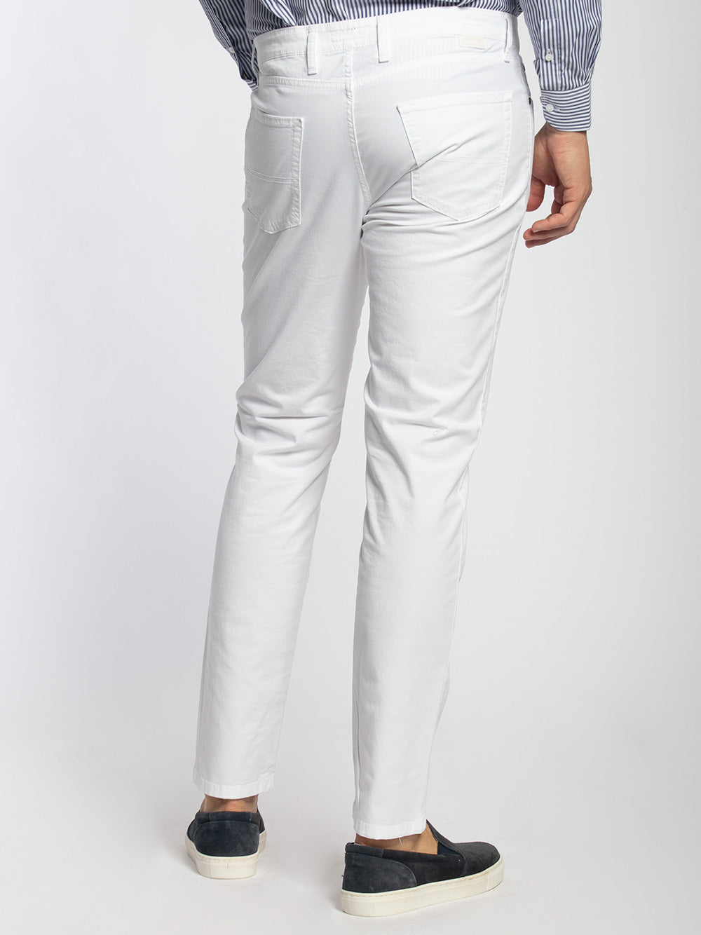Pantalone in cotone 5 tasche