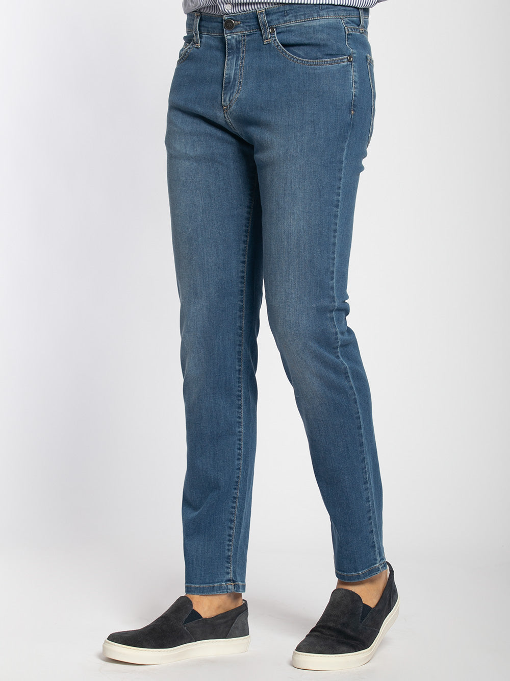 Jeans 5 tasche basic slim fit