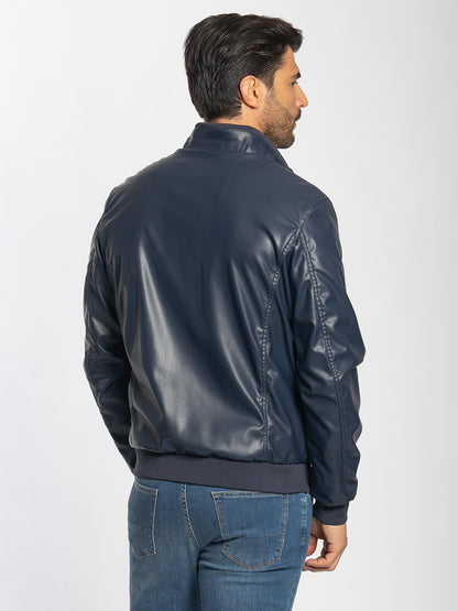 Bomber primaverile similpelle