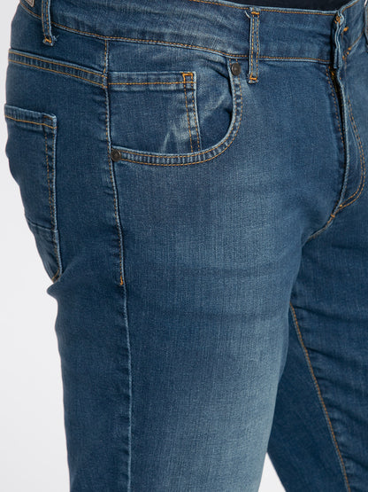Jeans estivo con sabbiatura