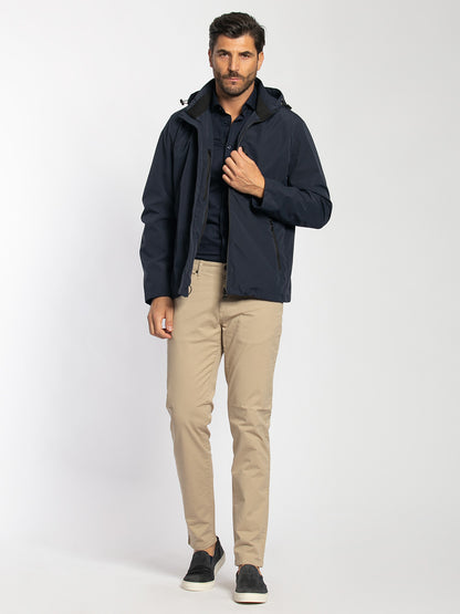 Caban con cappuccio staccabile