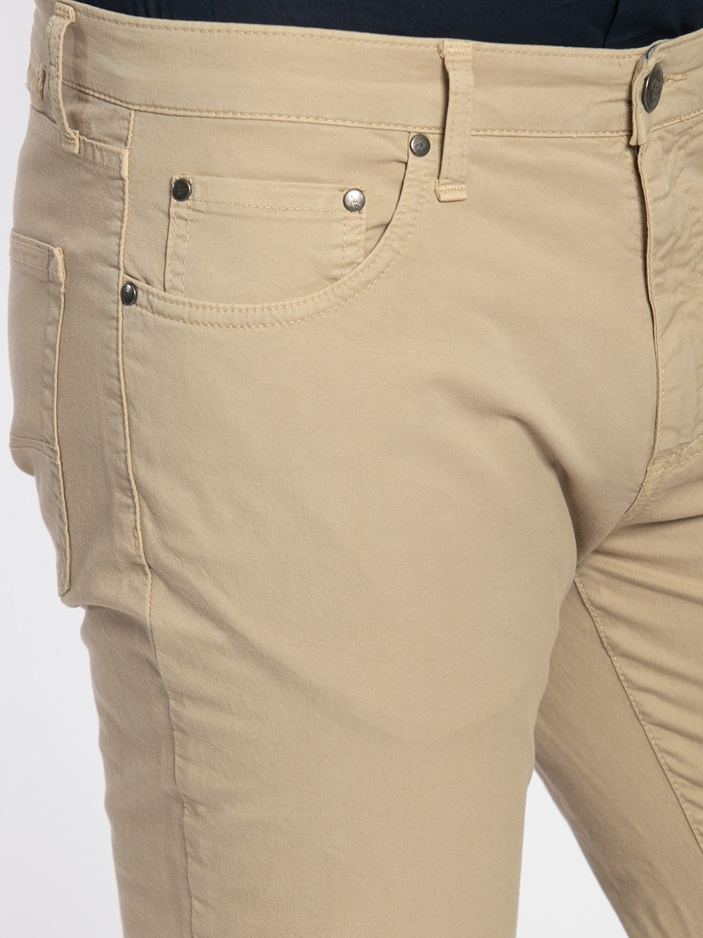Pantalone in cotone 5 tasche