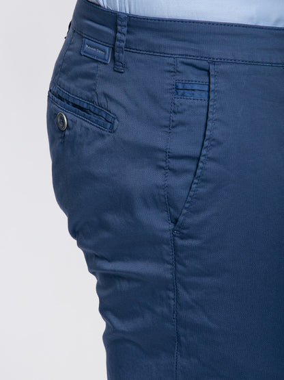 Pantalone estivo in cotone microstampa