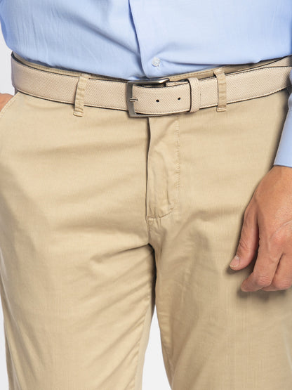 Pantalone estivo in cotone microstampa