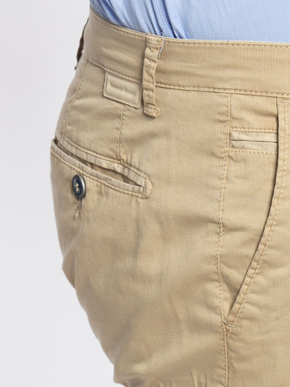 Pantalone estivo in cotone microstampa