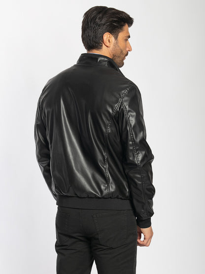 Bomber primaverile similpelle