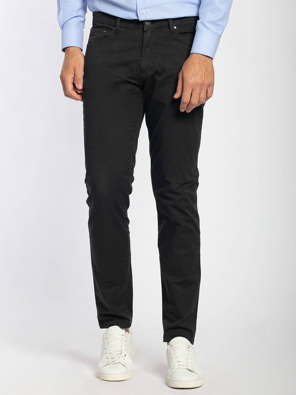 Pantalone in cotone 5 tasche