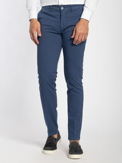 Pantalone estivo in cotone microarmatura