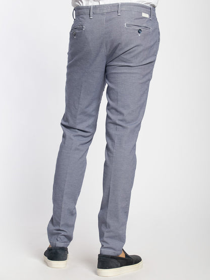 Pantalone estivo in cotone microarmatura