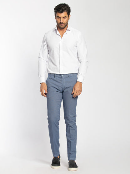 Pantalone estivo in cotone microarmatura