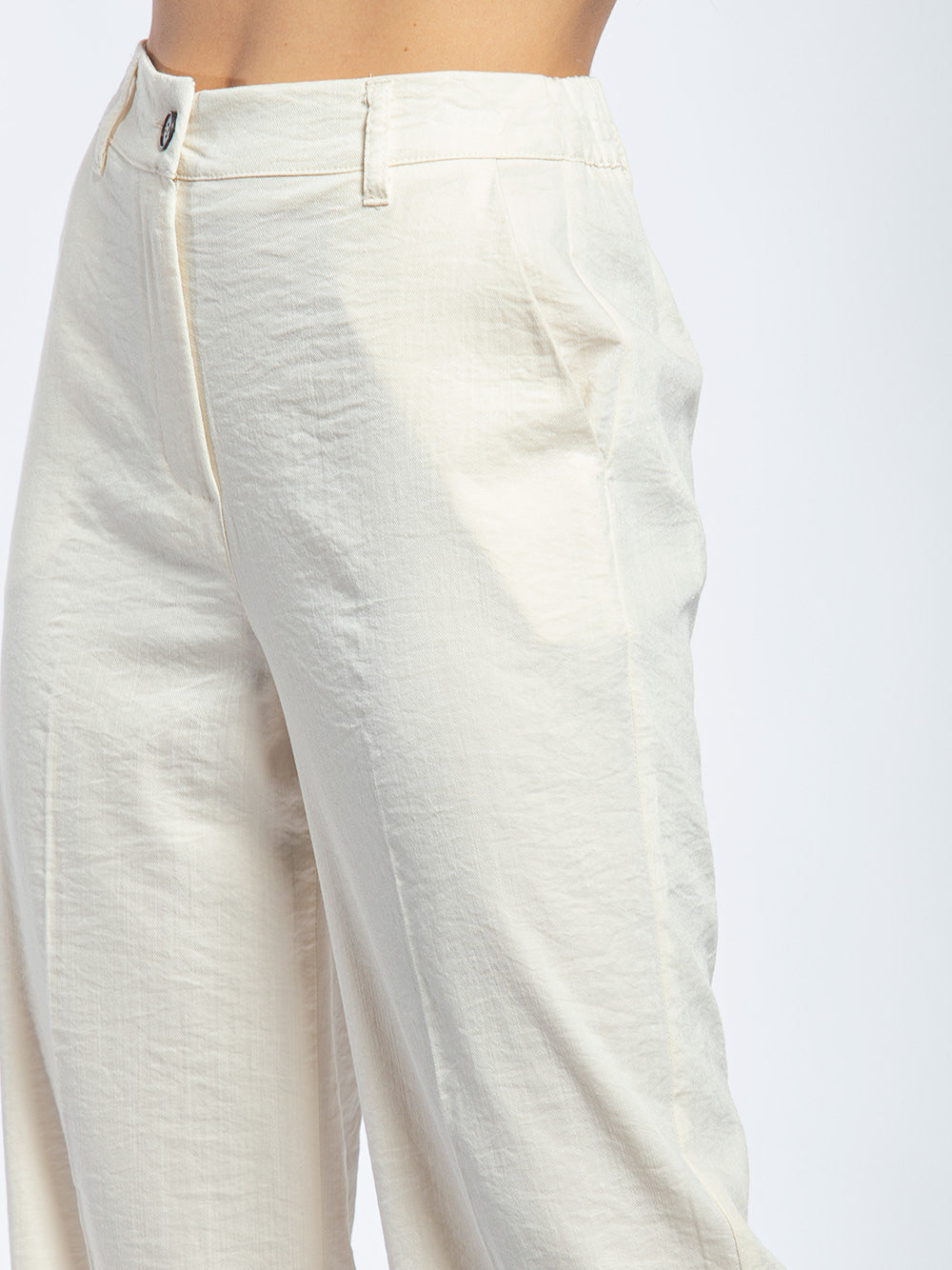 Pantalone in viscosa vestibilità regolare