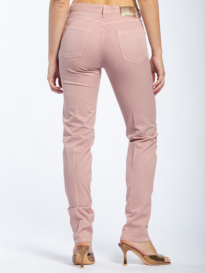 Pantalone cinque tasche in cotone slim fit