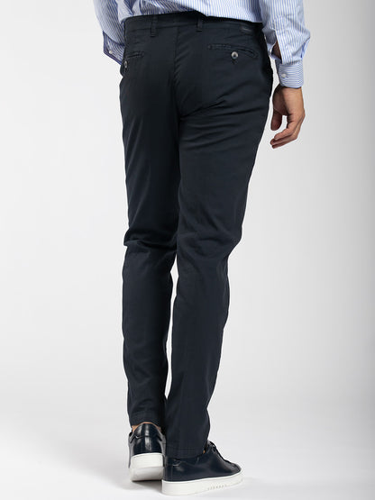 Pantalone in cotone piquet